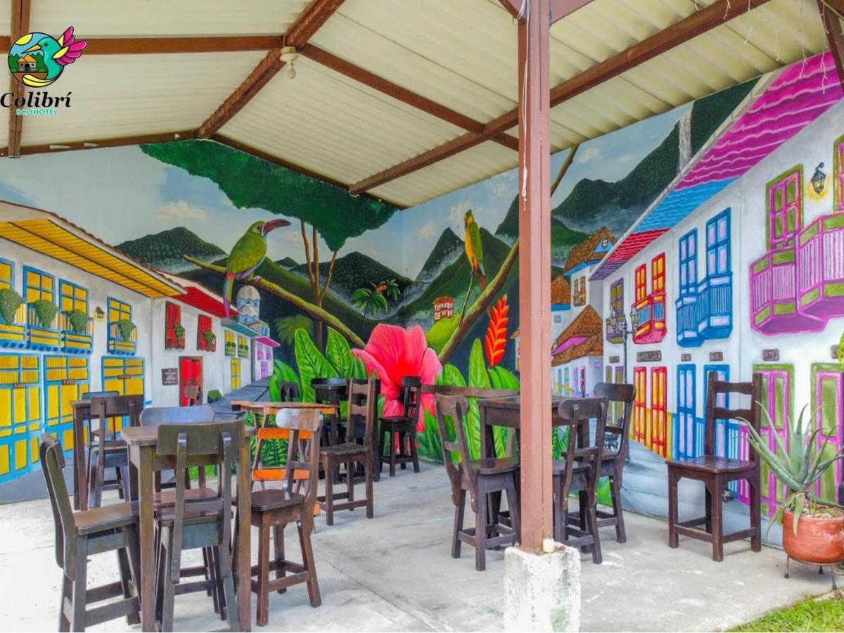 Ecohotel Colibri Salento Luna Park Екстериор снимка